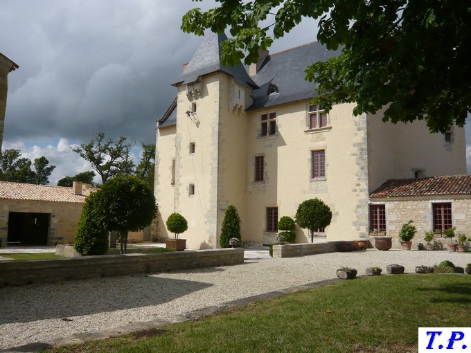 Soulignonnes en Charente-Maritime château de Ransanne